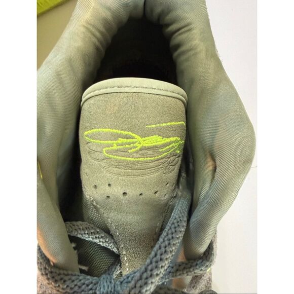 Nike LeBron 21 Algae Sneaker Athletic Shoes Green Suede Volt Yellow Men\'s Sz 15 main image 16